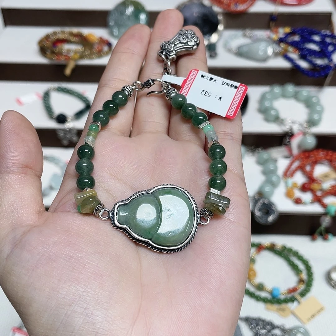 足银纯银配饰手链