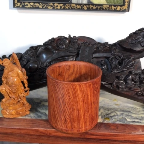 大果紫檀（缅甸花梨）于*卷缸