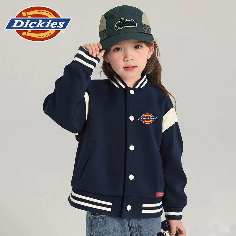 DK11[赵老板专属]Dickies童装儿童外套女童春秋款2025新款棒球服