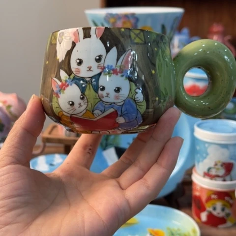 炉景德镇釉下手绘陶瓷