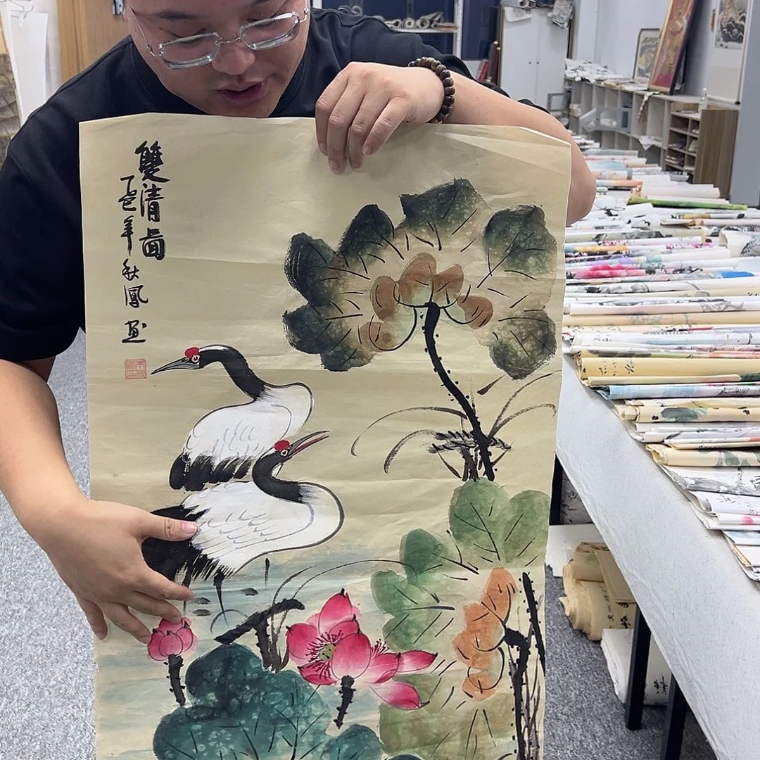 国画国画纯手绘作品