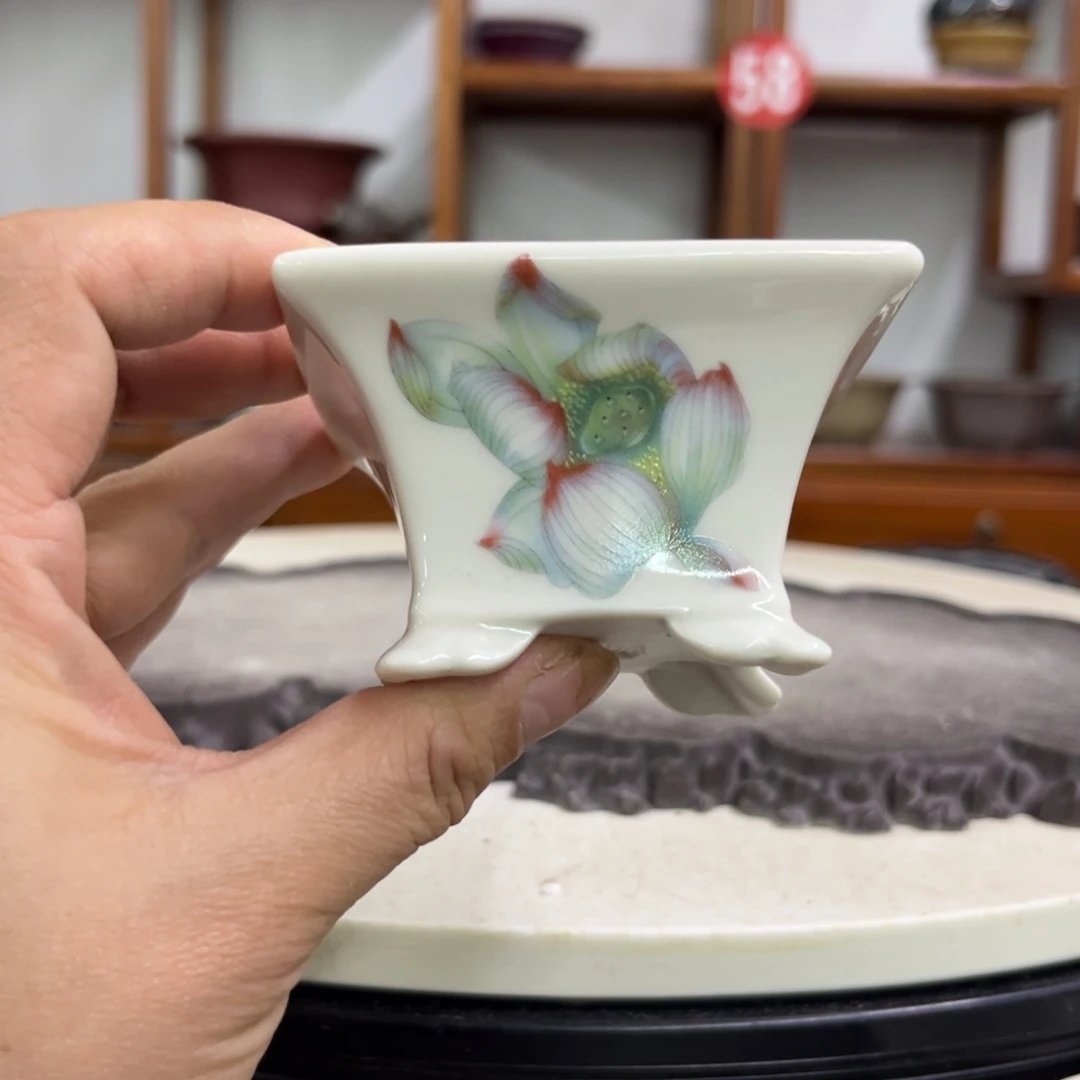 紫砂花盆瑕疵5-8。。。，