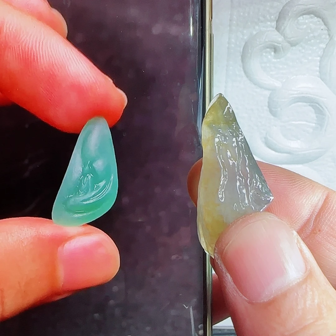 定制翡翠未镶嵌翡翠含工