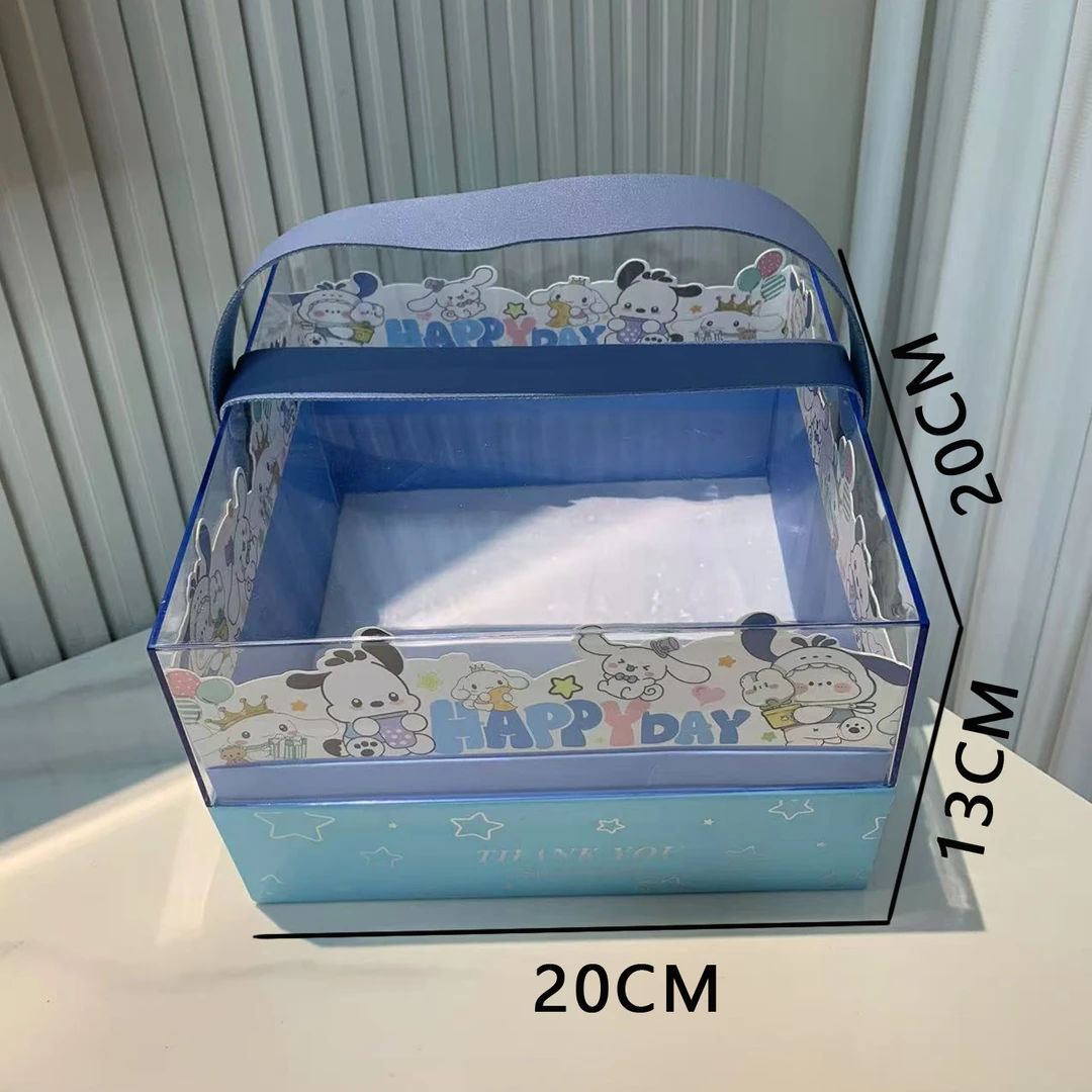 【中号亚克力 直播间搭配成品】男宝宝生日满月过周喜糖伴手礼盒A43