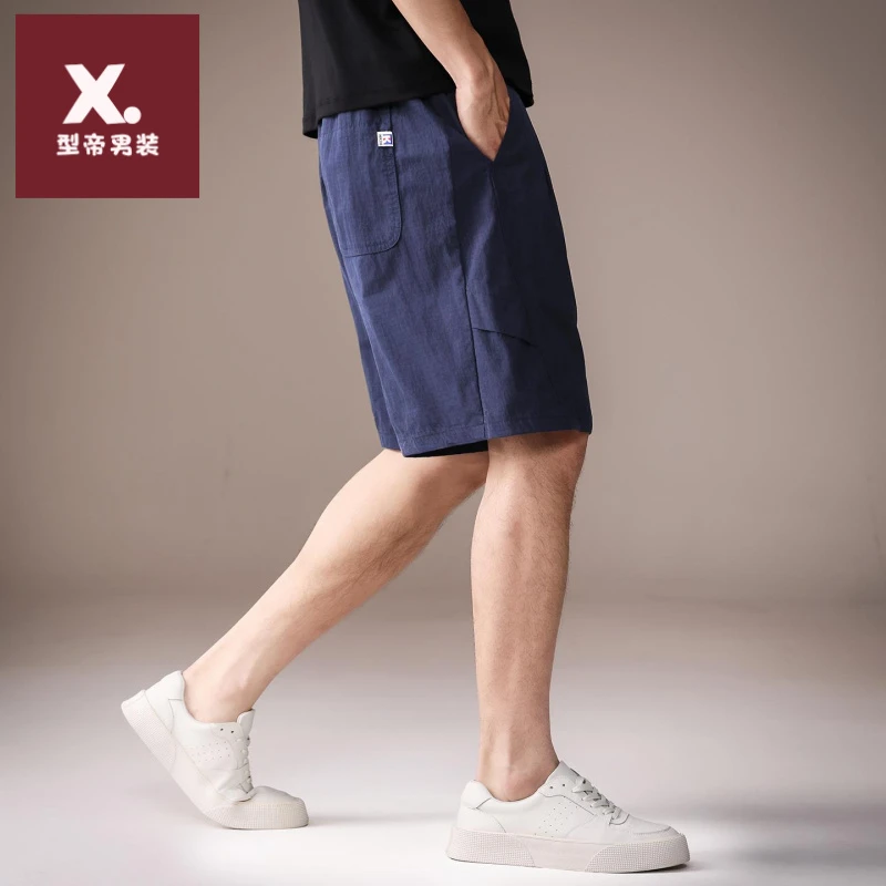 高端美式宽松速干工装短裤男夏季薄款潮流百搭运动户外五分中裤潮
