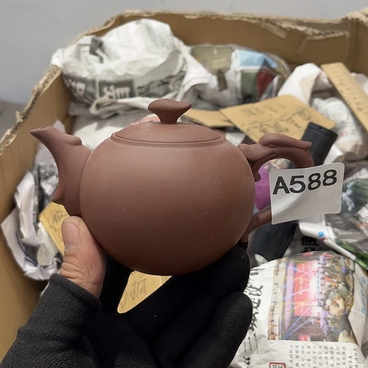 瓷片茶摆件工艺品摆件666