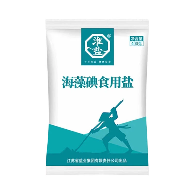 淮盐海藻碘食用盐400g 400g/袋