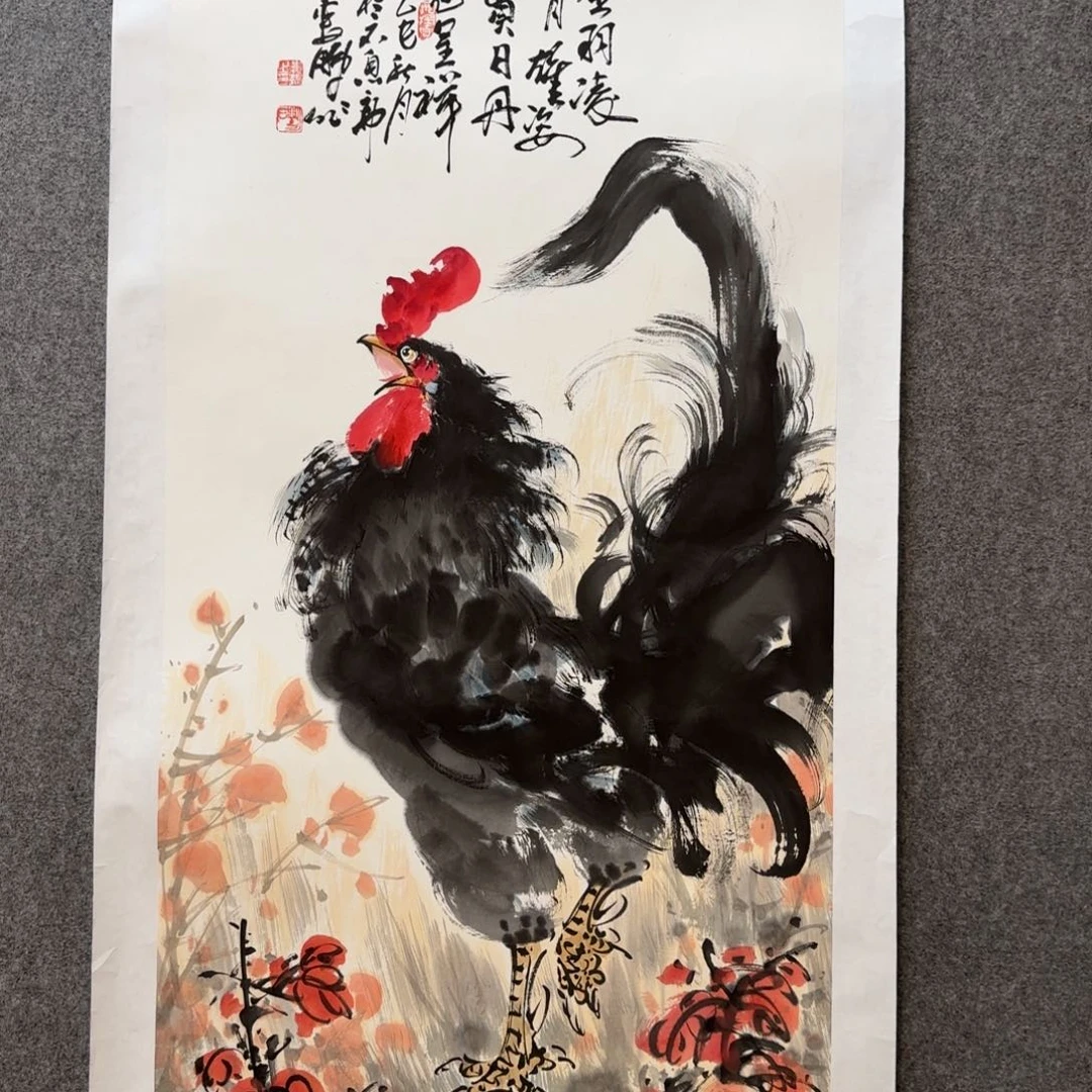 国画娄鹏老师手绘作品