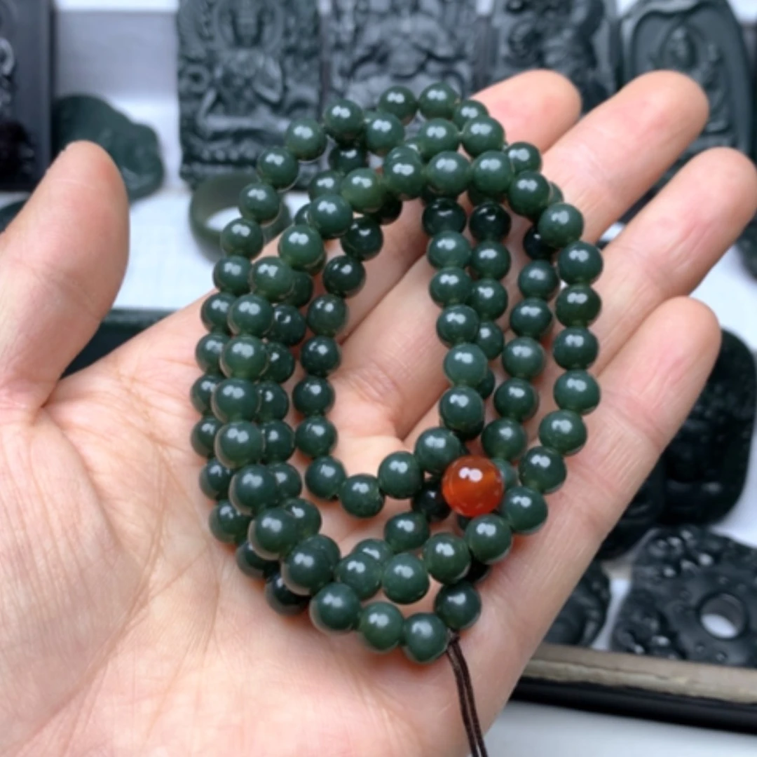 【闪购商品】和田玉颈饰未镶嵌开*