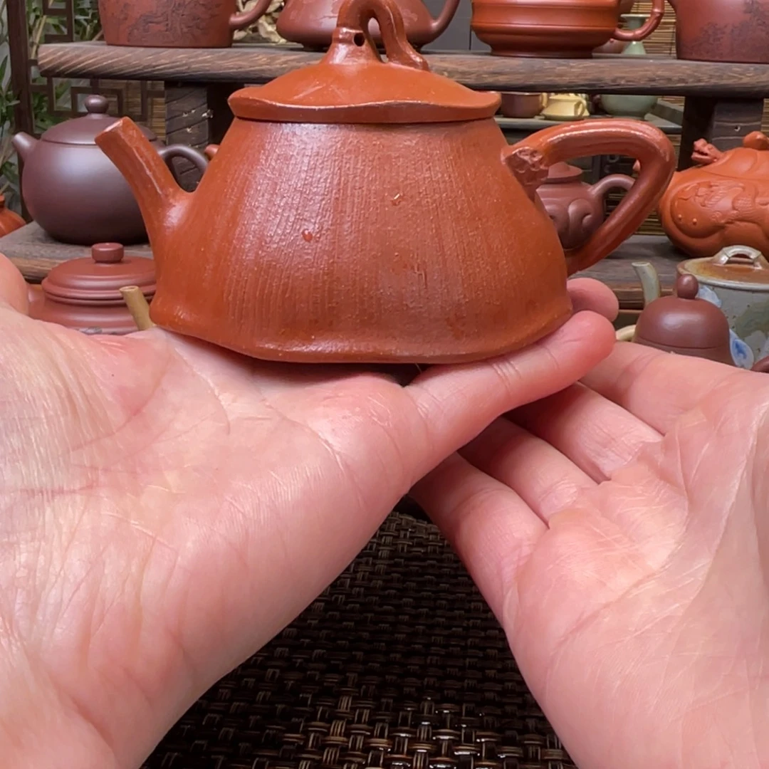 紫砂茶壶宜兴原矿紫砂手工制145