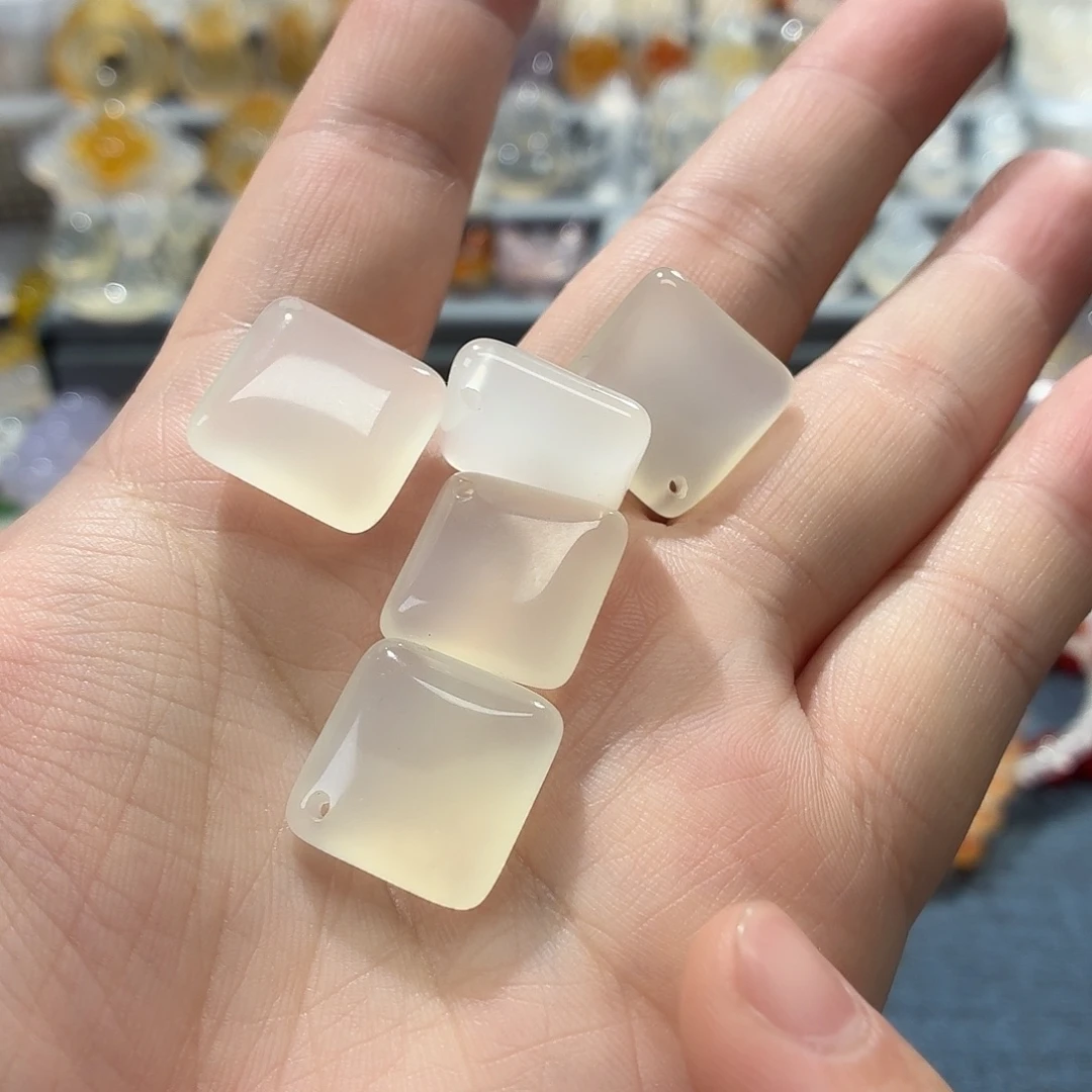 玛瑙/玉髓未镶嵌吊坠(不含链)