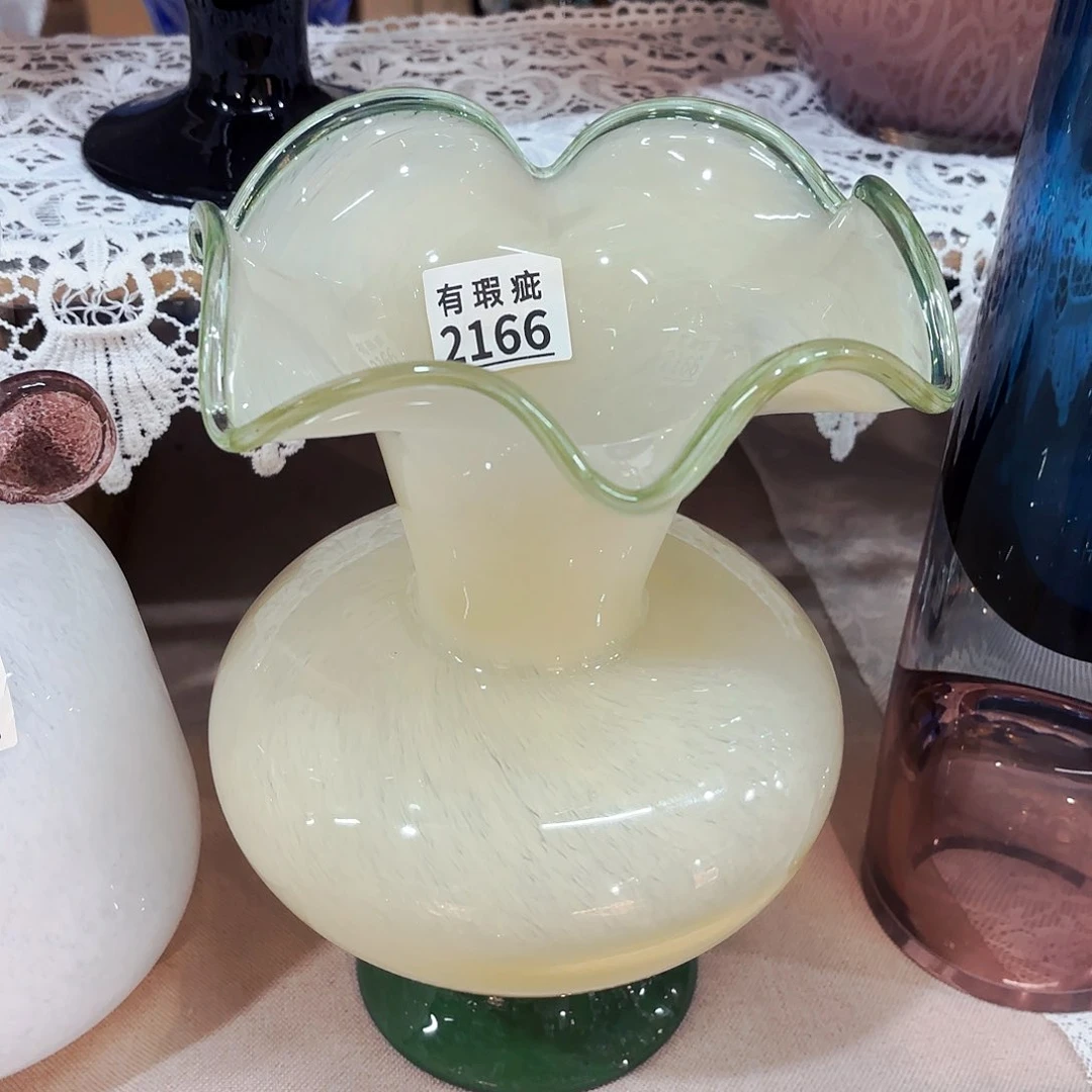 2166瑕安妮家居琉璃花瓶摆件