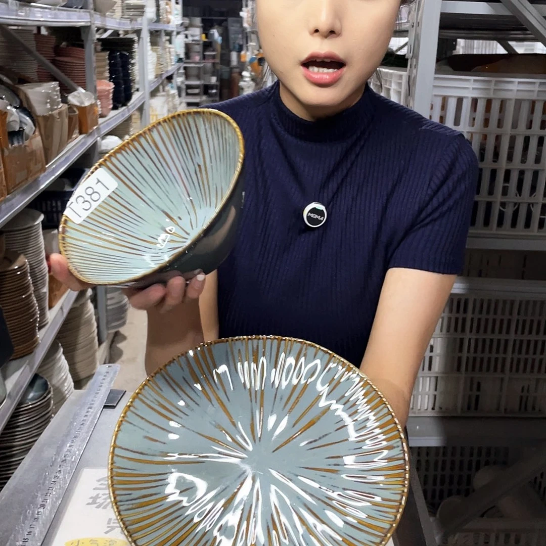 瓷片381          2碗2盘