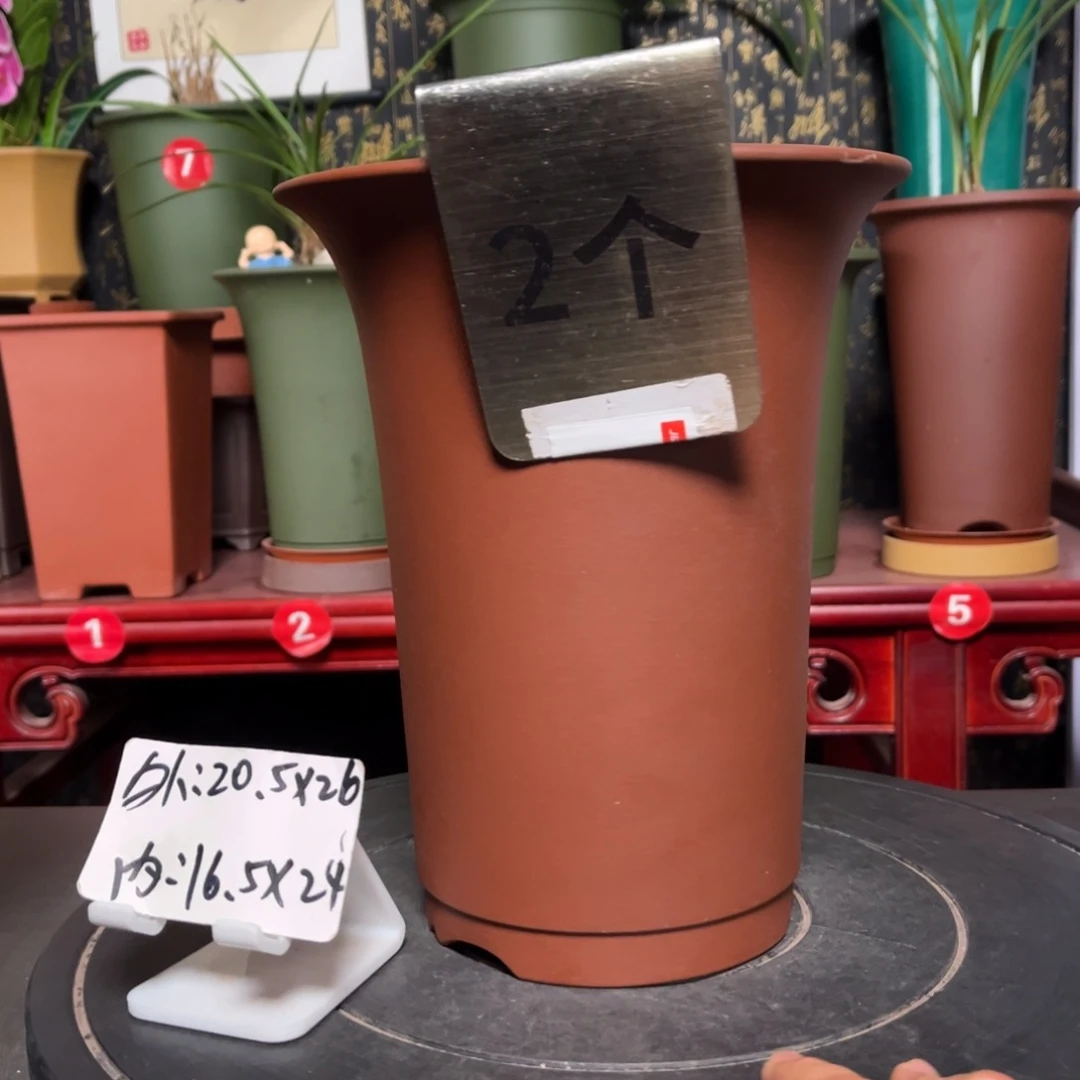 紫砂花盆紫砂花盆