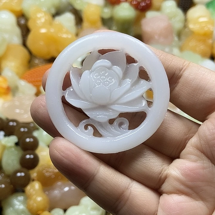 完全开放白莲花色3