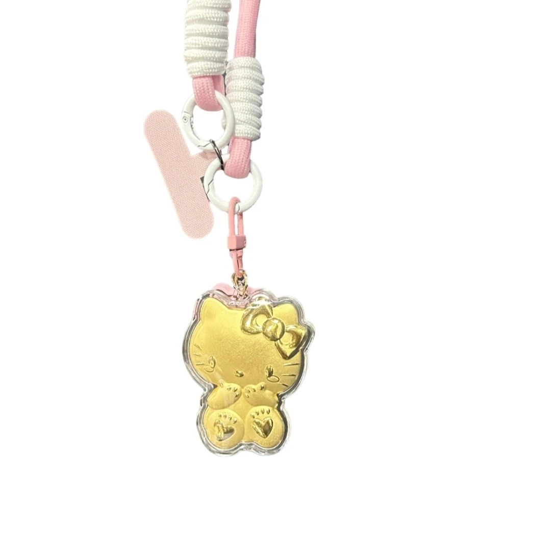 含金工艺品【北北专享】KT猫钥匙扣含金工艺品 BP 90675