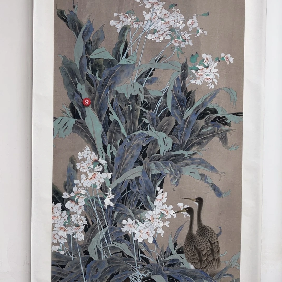 国画绘画作品多次参加全国140.70