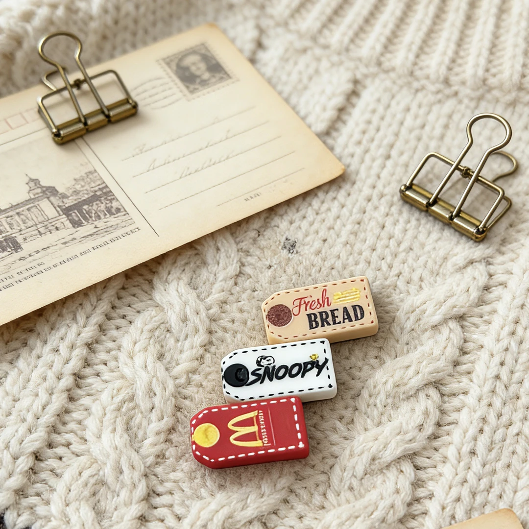 胖兜定制迷你标签diy创意树脂