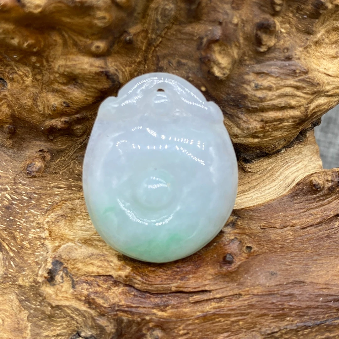 D54天然A货翡翠 如意 18.6*6.3*22.6