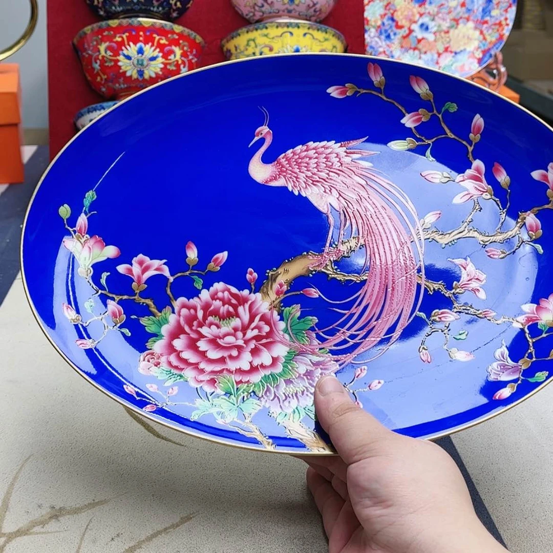 【闪购商品】珐琅张****司12英寸1平宝蓝。。。。