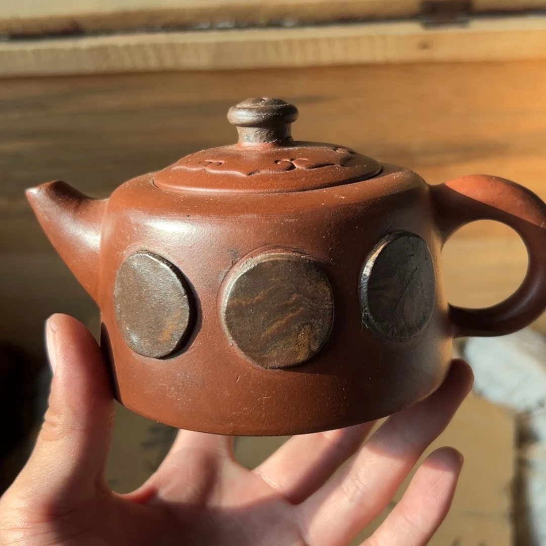 茶壶紫砂老厂紫砂壶一件！