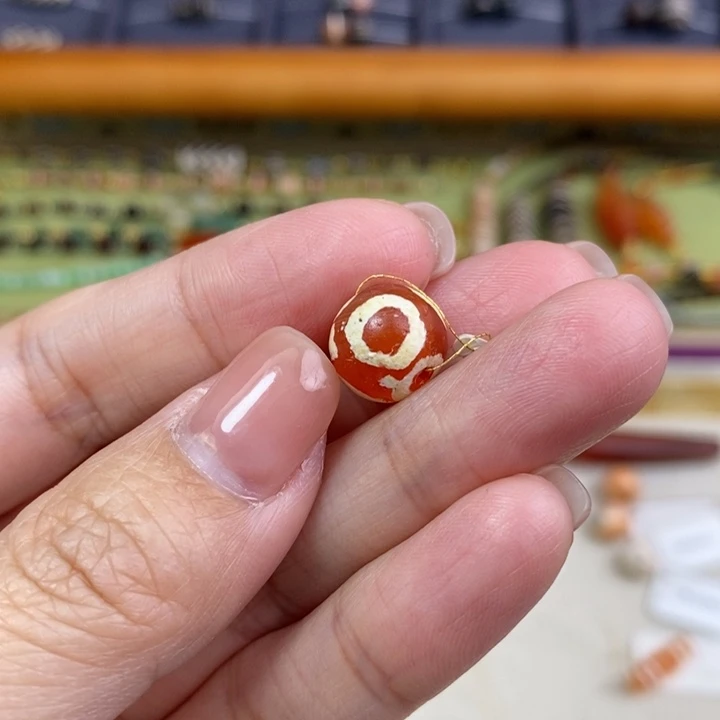 玛瑙/玉髓单珠未镶嵌