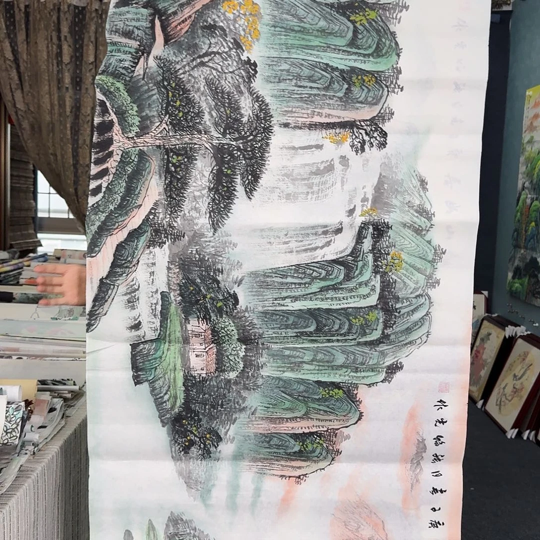 纯手绘的好看作品