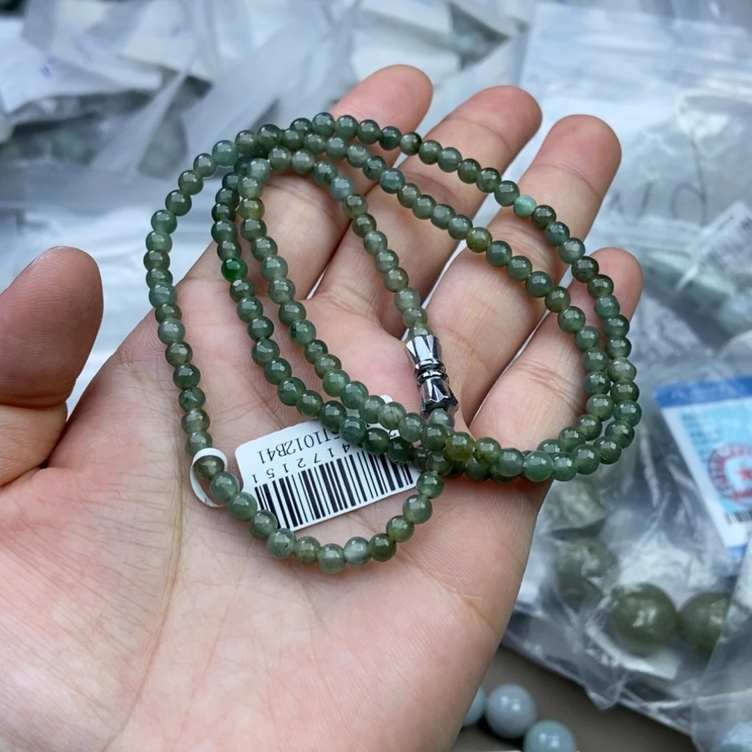 翡翠未镶嵌手链翡翠