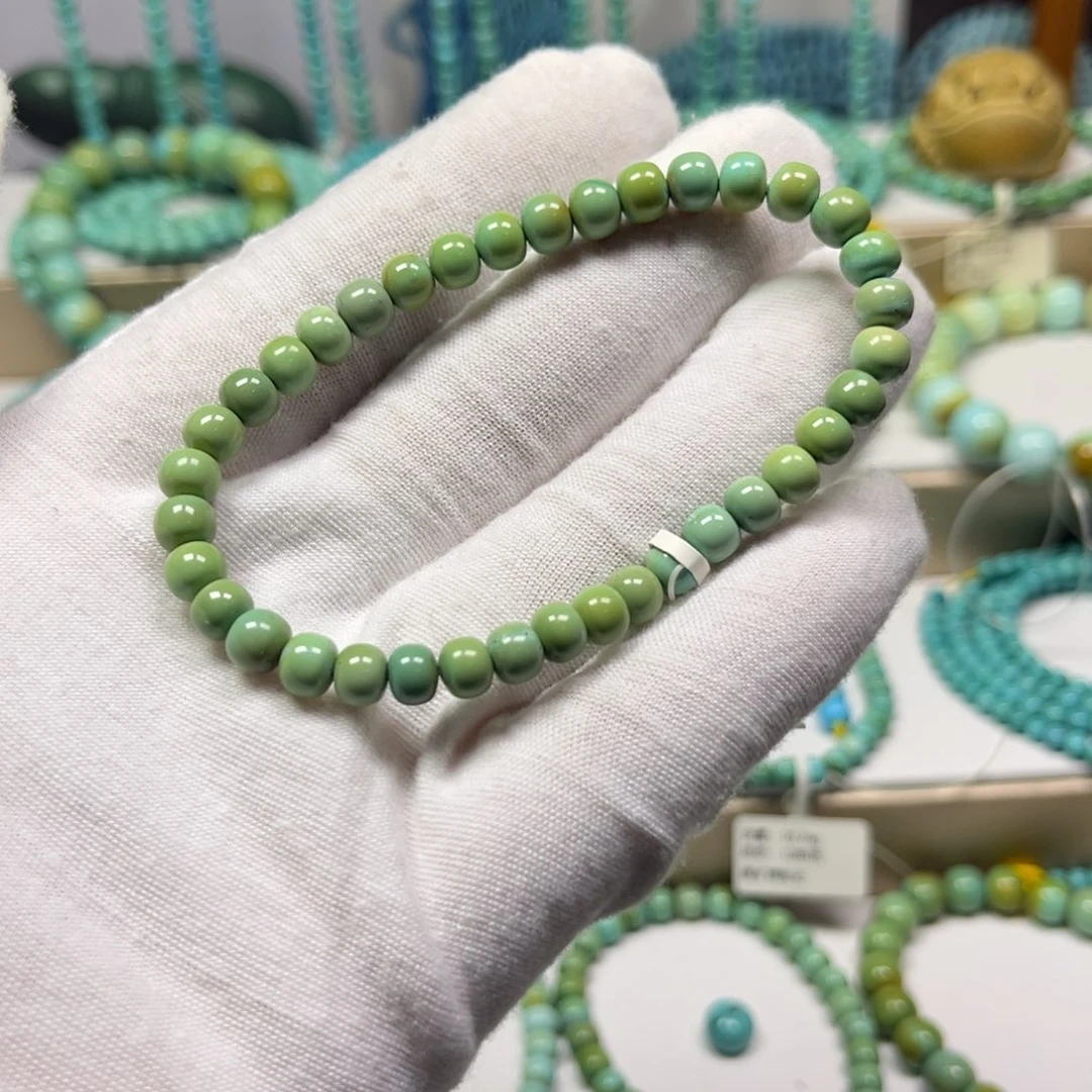 绿松石未镶嵌手链