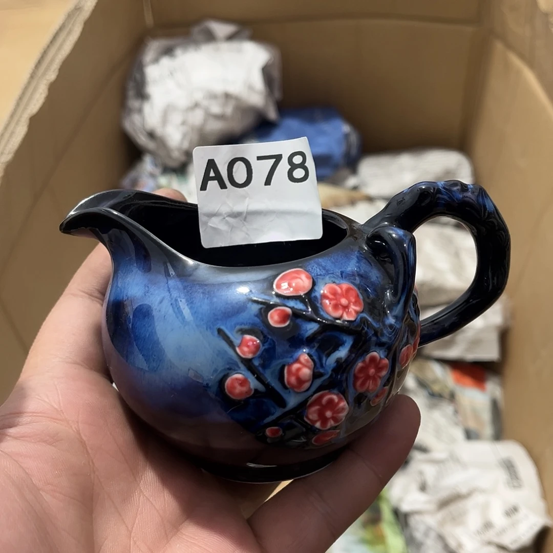瓷片茶摆件工艺品摆件666