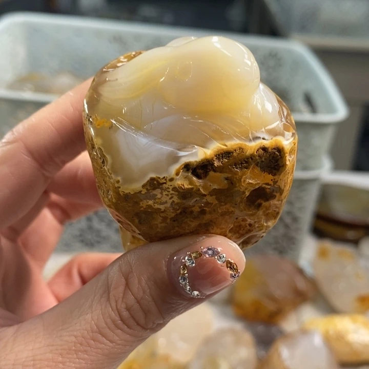 玛瑙/玉髓吊坠(不含链)未镶嵌