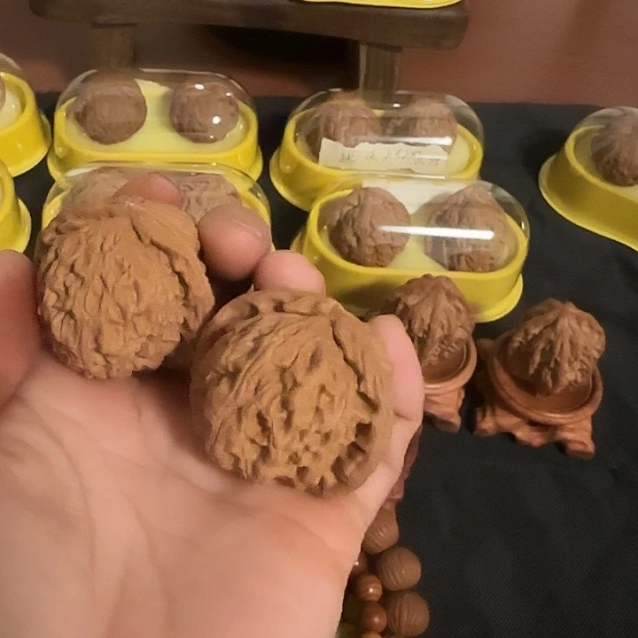 吊坠文玩核桃文玖核桃三角白核桃