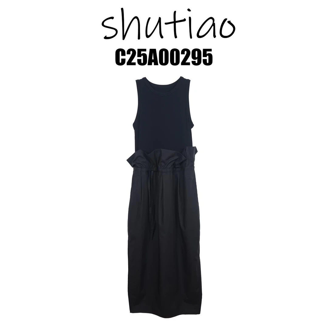 【SHUTIAO】2025春夏：新款小众设计款连衣裙C25A00295