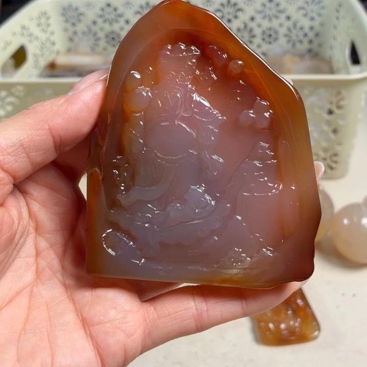 玛瑙/玉髓未镶嵌吊坠(不含链)