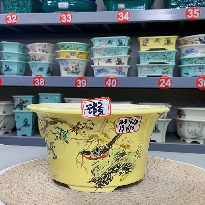 紫砂花瓶紫砂花盆
