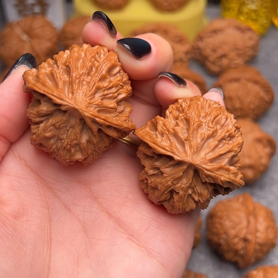 把件文玩核桃毕业精品精配原装苹果园42全品