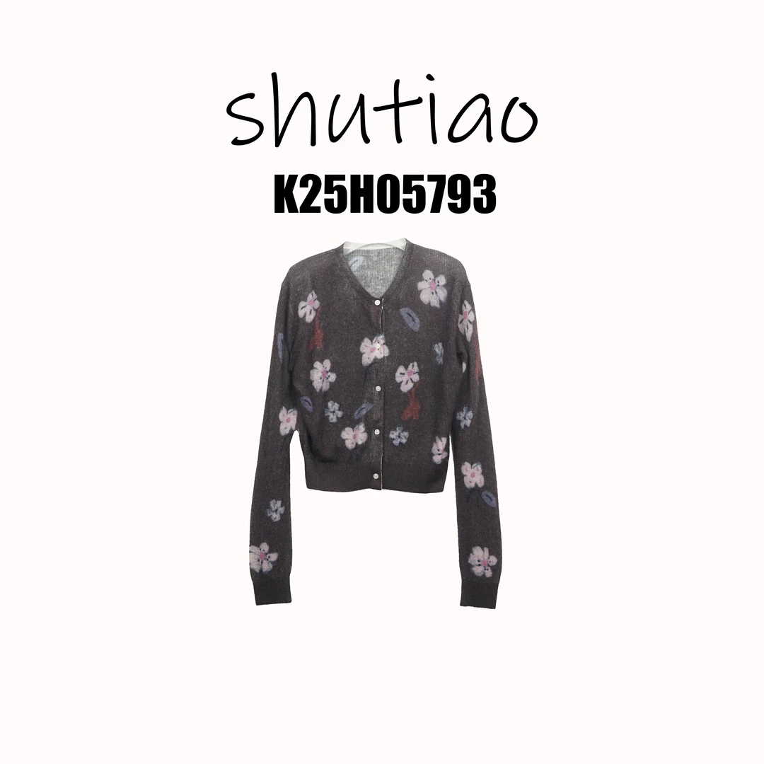 【SHUTIAO】2025秋冬：新款小众设计款开衫K25H05793