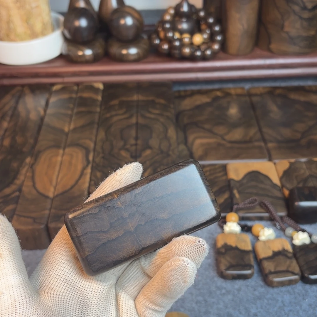 用***9破布木（黑柿木）木料一个