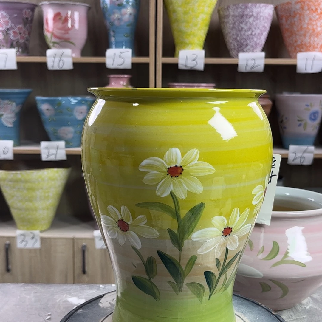 景德镇陶瓷花盆花盆