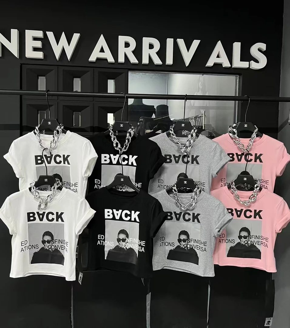 夏季美式潮流T恤