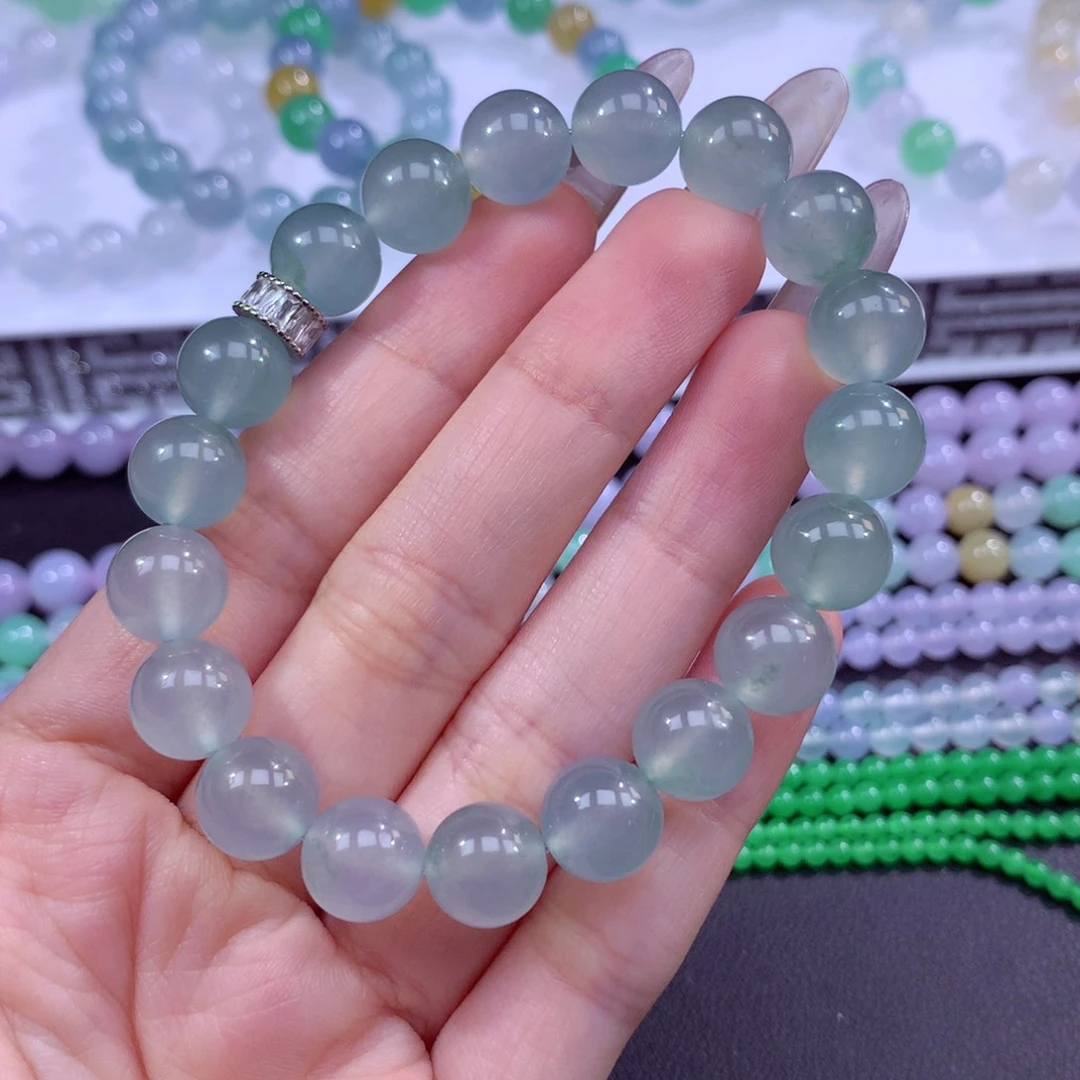 翡翠未镶嵌手链翡翠