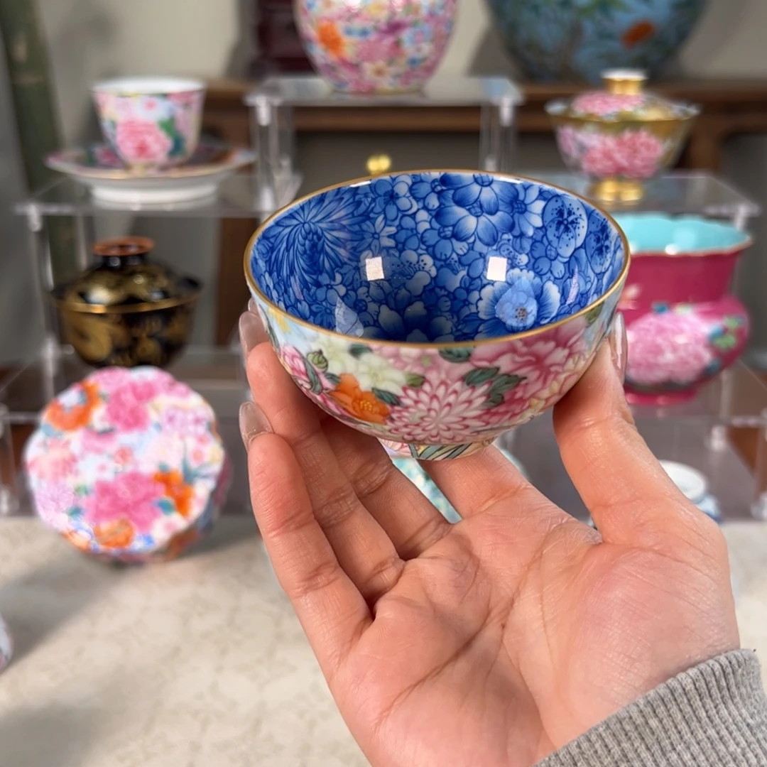 纯手工手绘 高端茶器