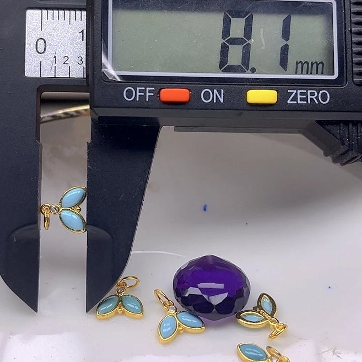 颈饰银S925镶嵌紫晶紫晶925镶嵌149