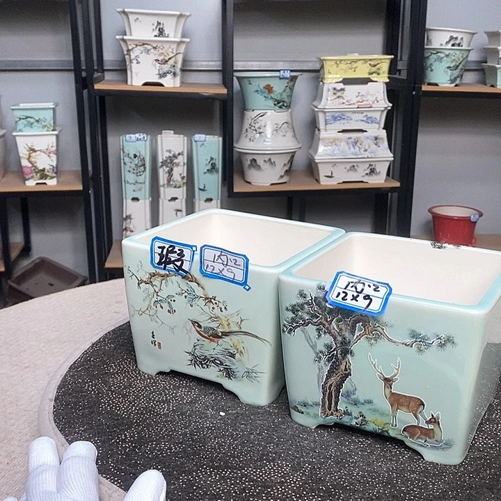 紫砂的花盆很漂亮8