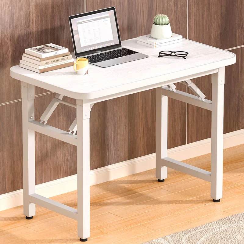 免安装折叠桌子写字办公摆摊桌长方形出租屋饭桌饭店餐桌简约家用