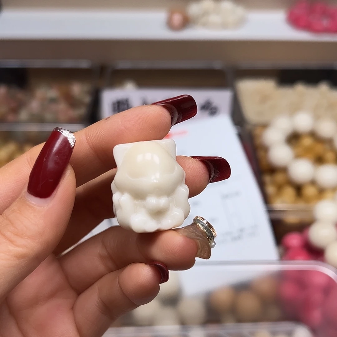 一***°手串菩提根/象牙果瑕疵凤九1颗有裂