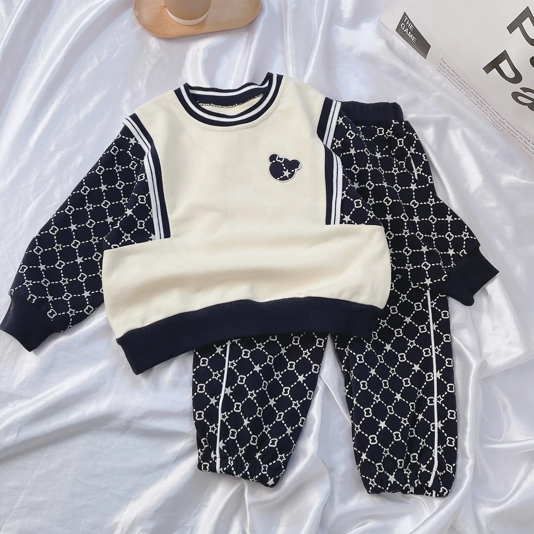 女童秋装运动套装2025新款洋气儿童网红时髦衣服小童春秋季两件套