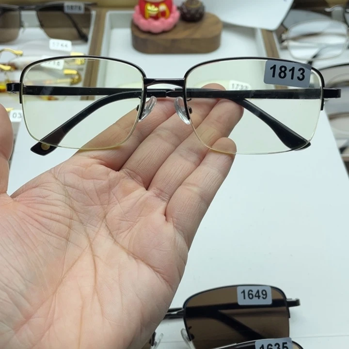 竹叶青半框眼镜 1813