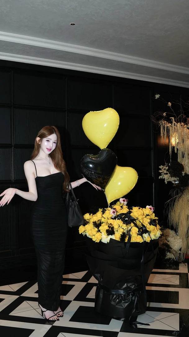 TUTU【】高级设计感网纱抽褶韩版修身显瘦开叉连衣裙#CQ2004