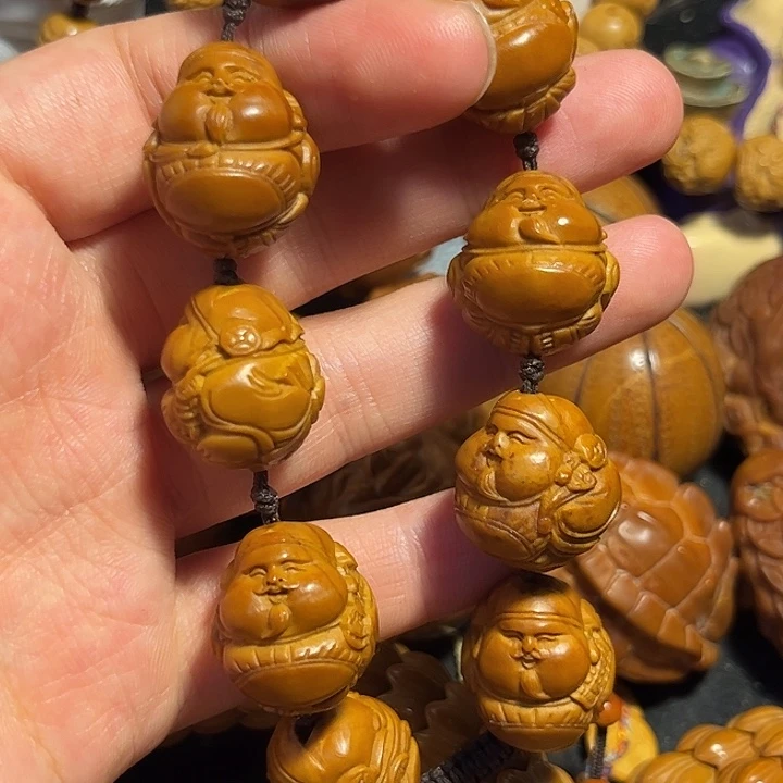 手串/手链橄榄核胖财神